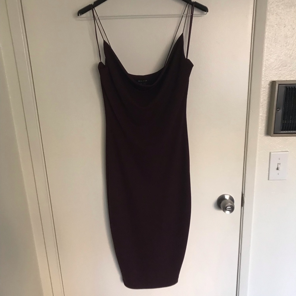 Burgundy Dress